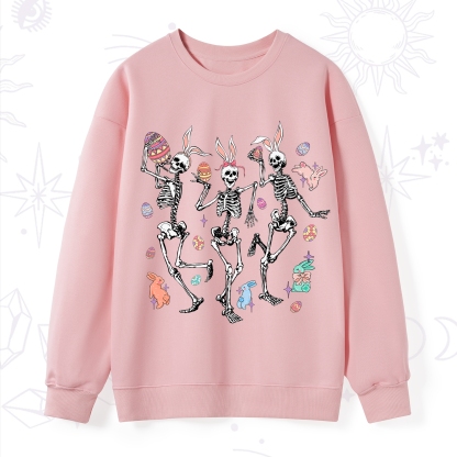 Purplehecate Easter Bunny Skeleton Sweatshirt