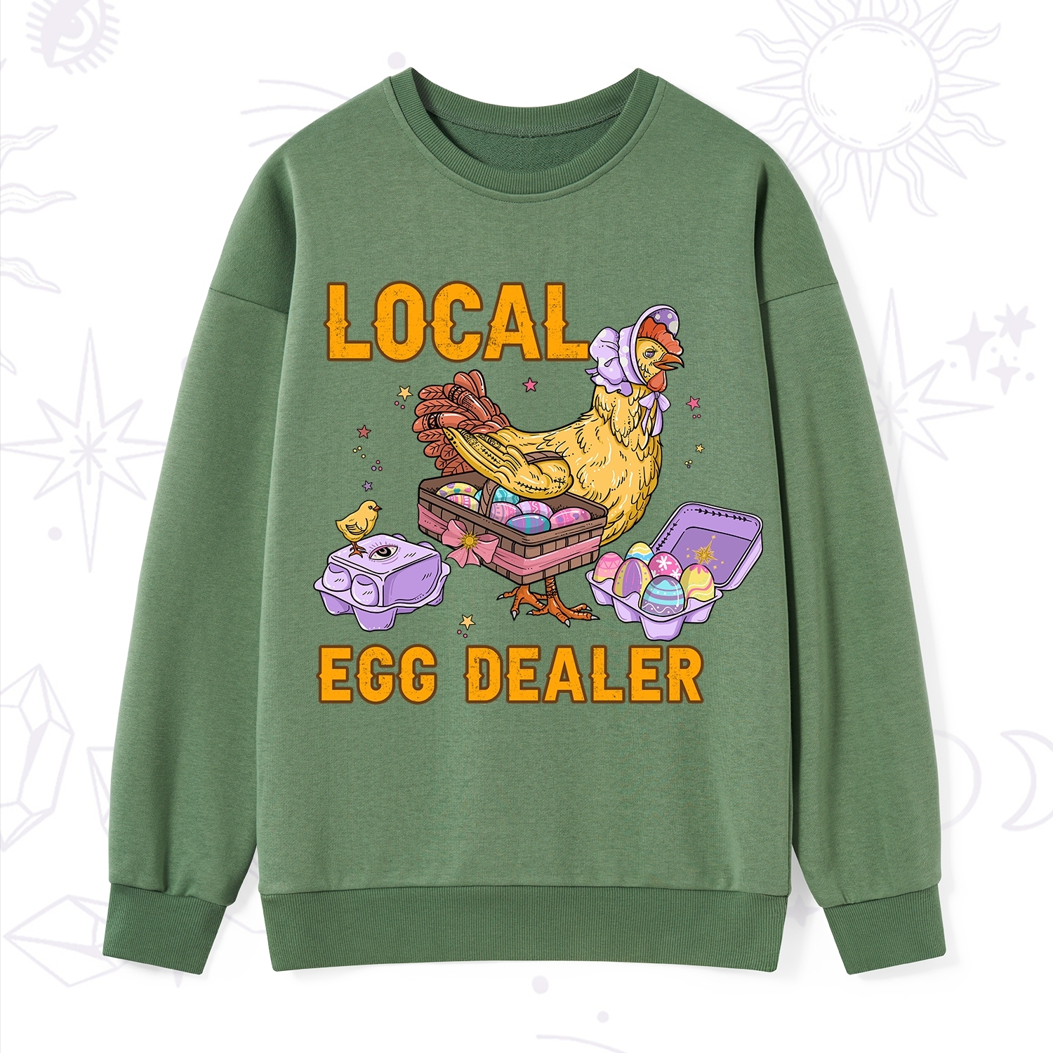 Purplehecate Local Egg Dealer Sweatshirt