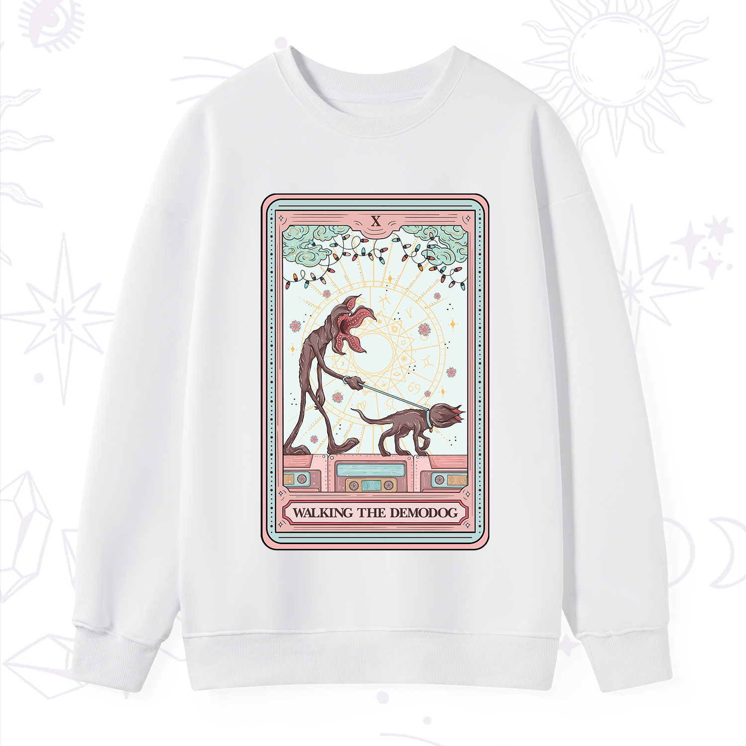 Purplehecate The Walker of Shadows Tarot Sweatshirt