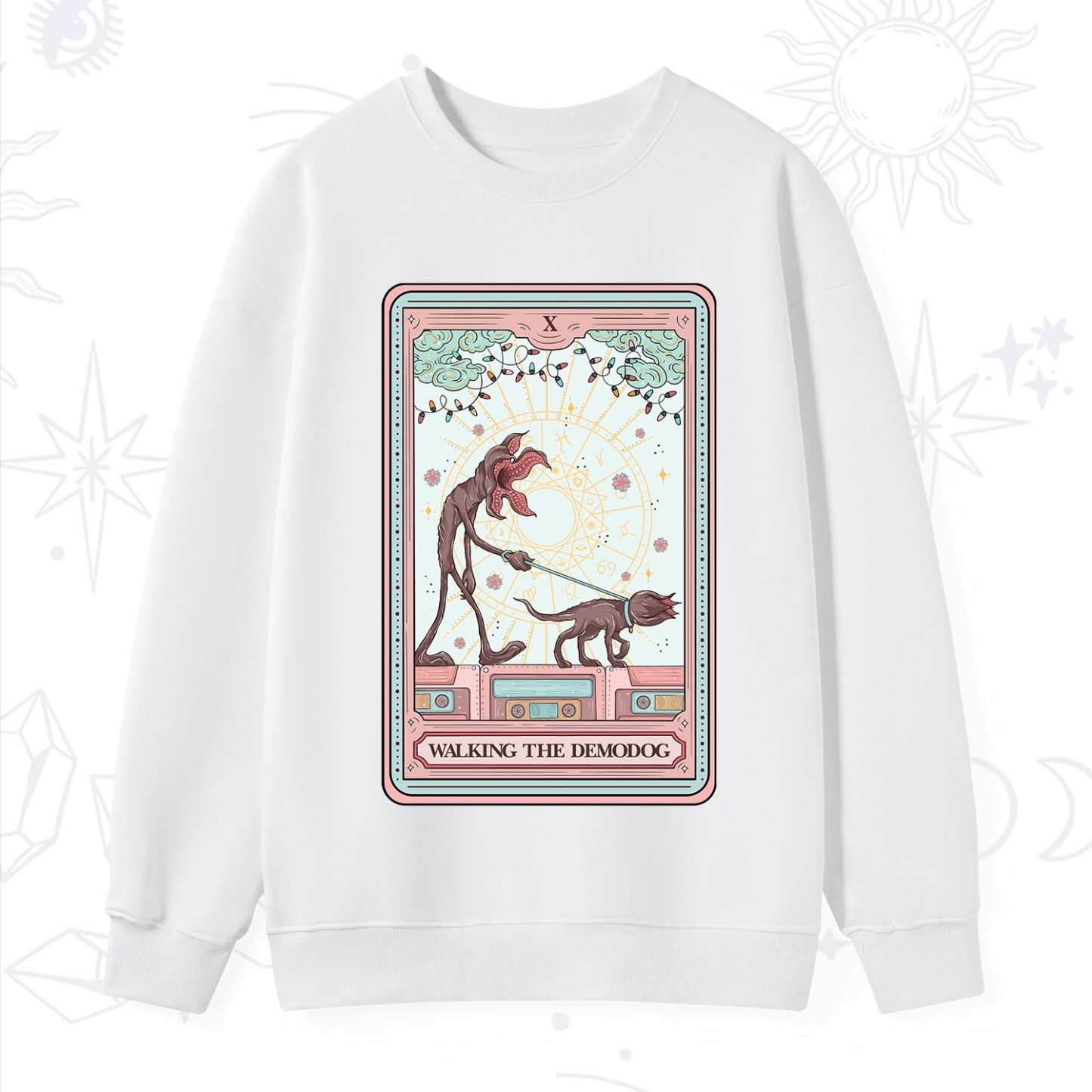 Purplehecate The Walker of Shadows Tarot Sweatshirt