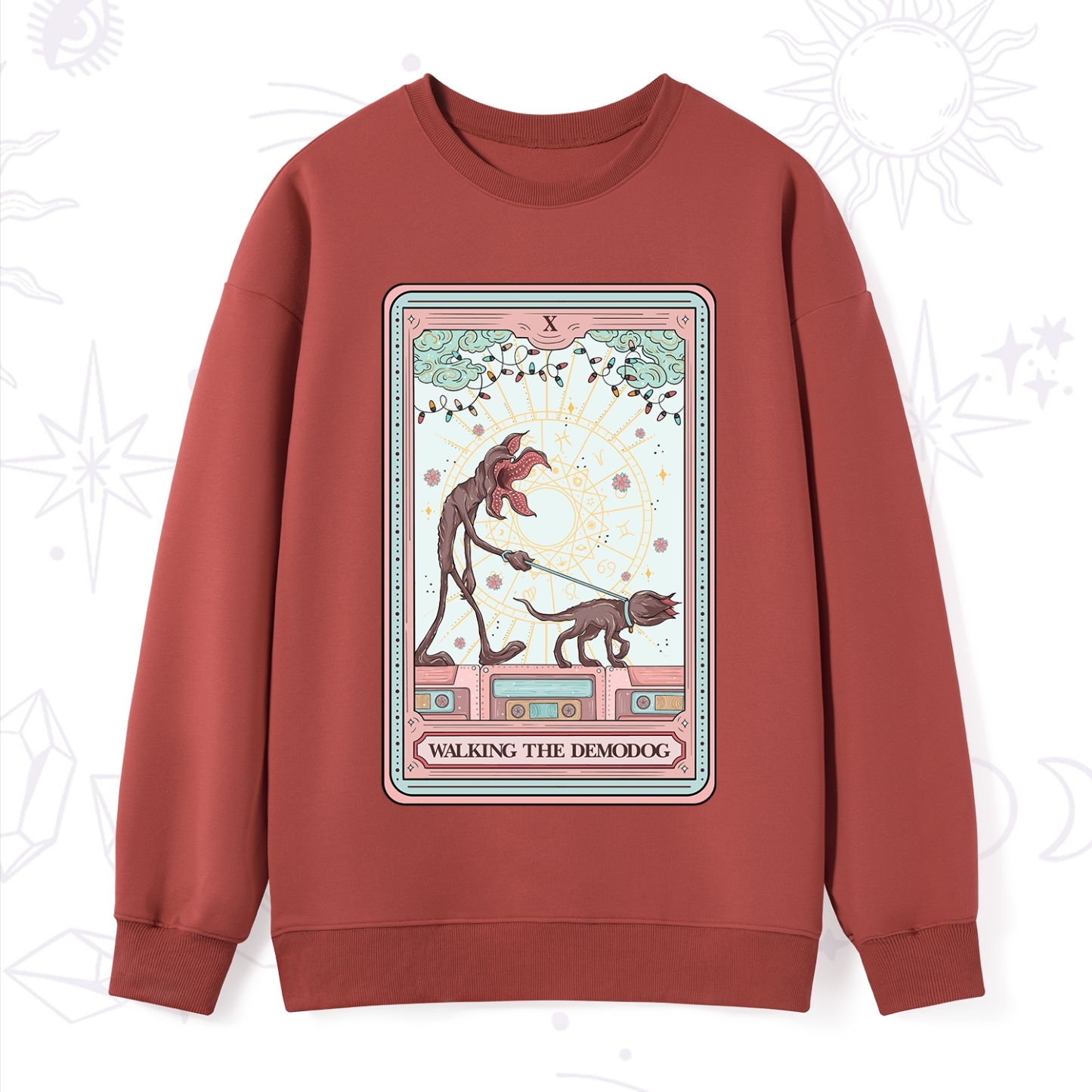 Purplehecate The Walker of Shadows Tarot Sweatshirt