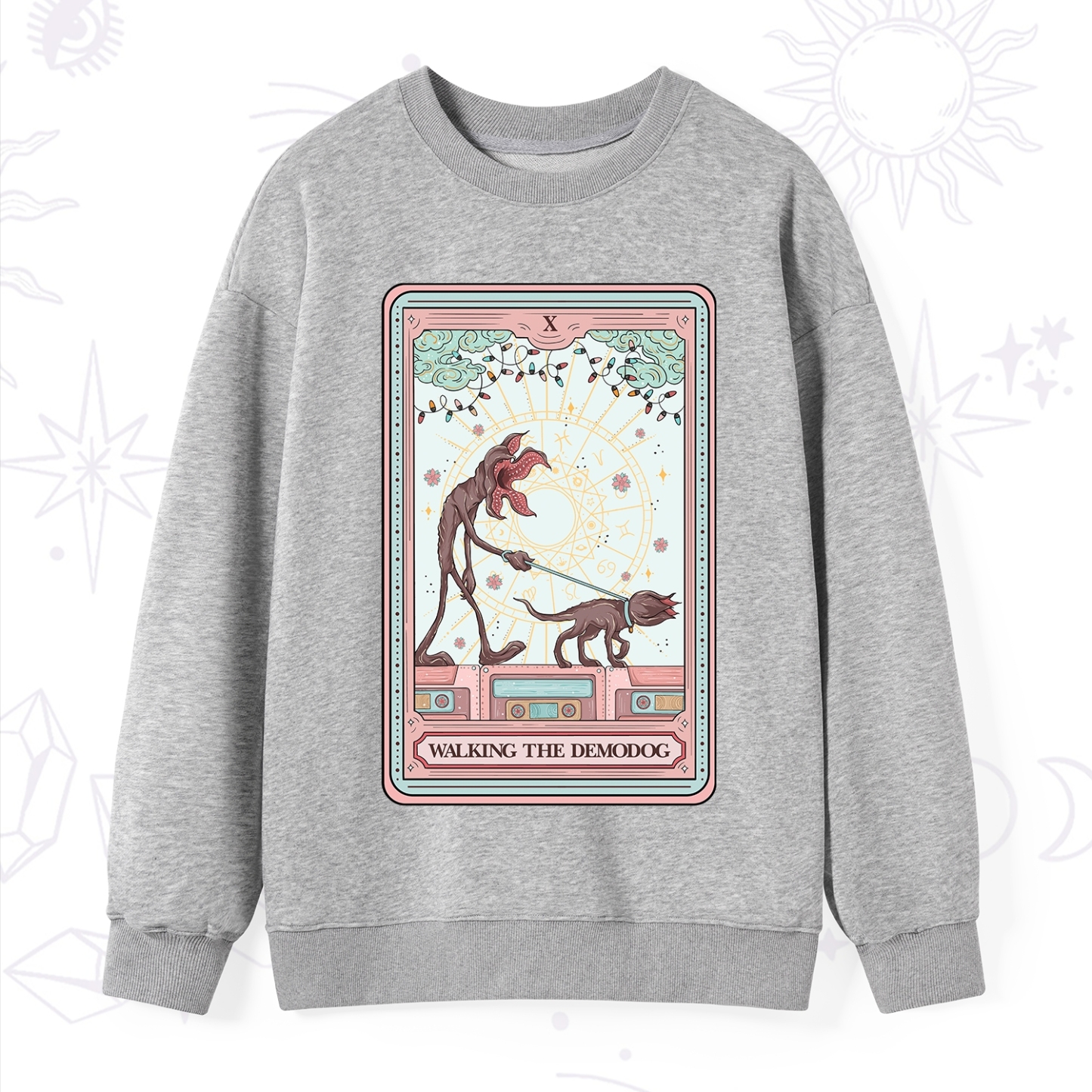 Purplehecate The Walker of Shadows Tarot Sweatshirt