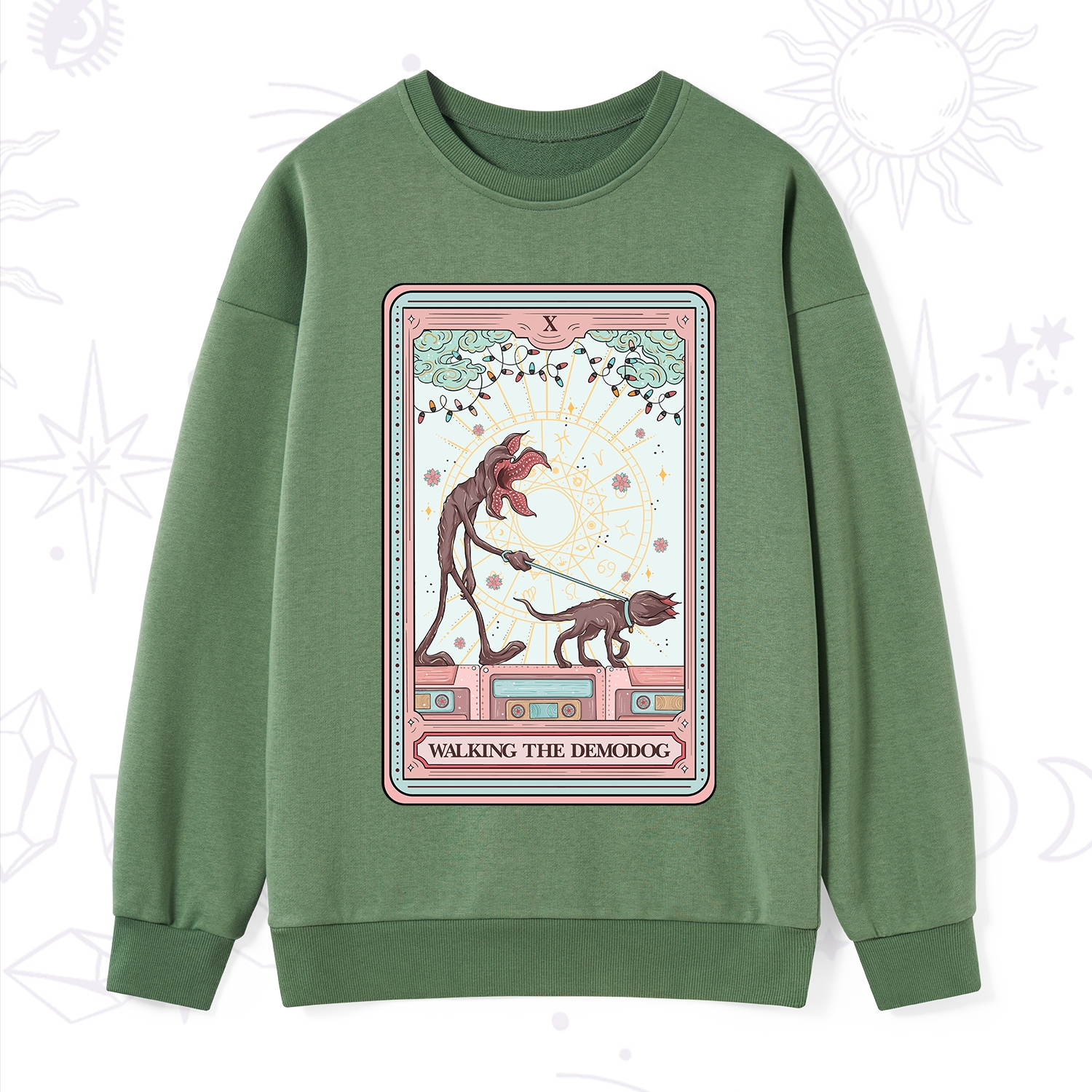 Purplehecate The Walker of Shadows Tarot Sweatshirt