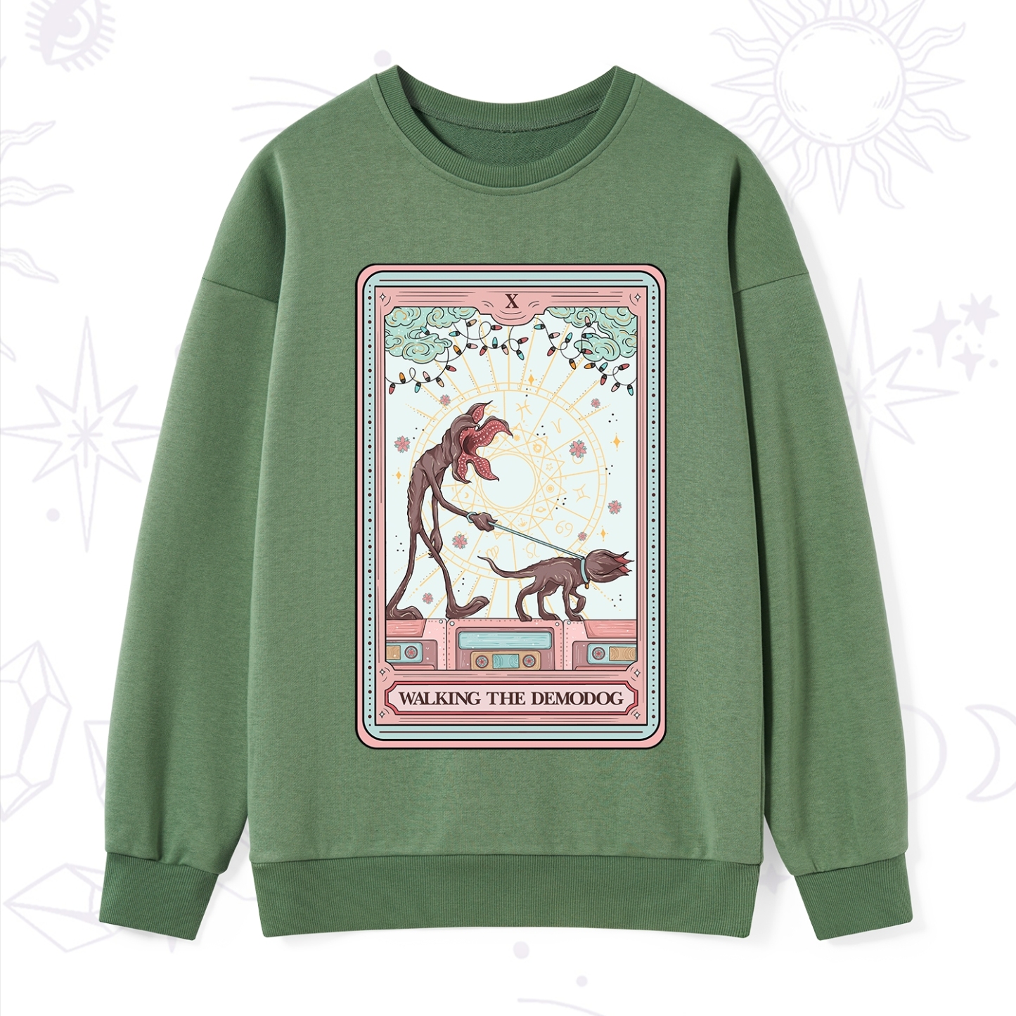 Purplehecate The Walker of Shadows Tarot Sweatshirt