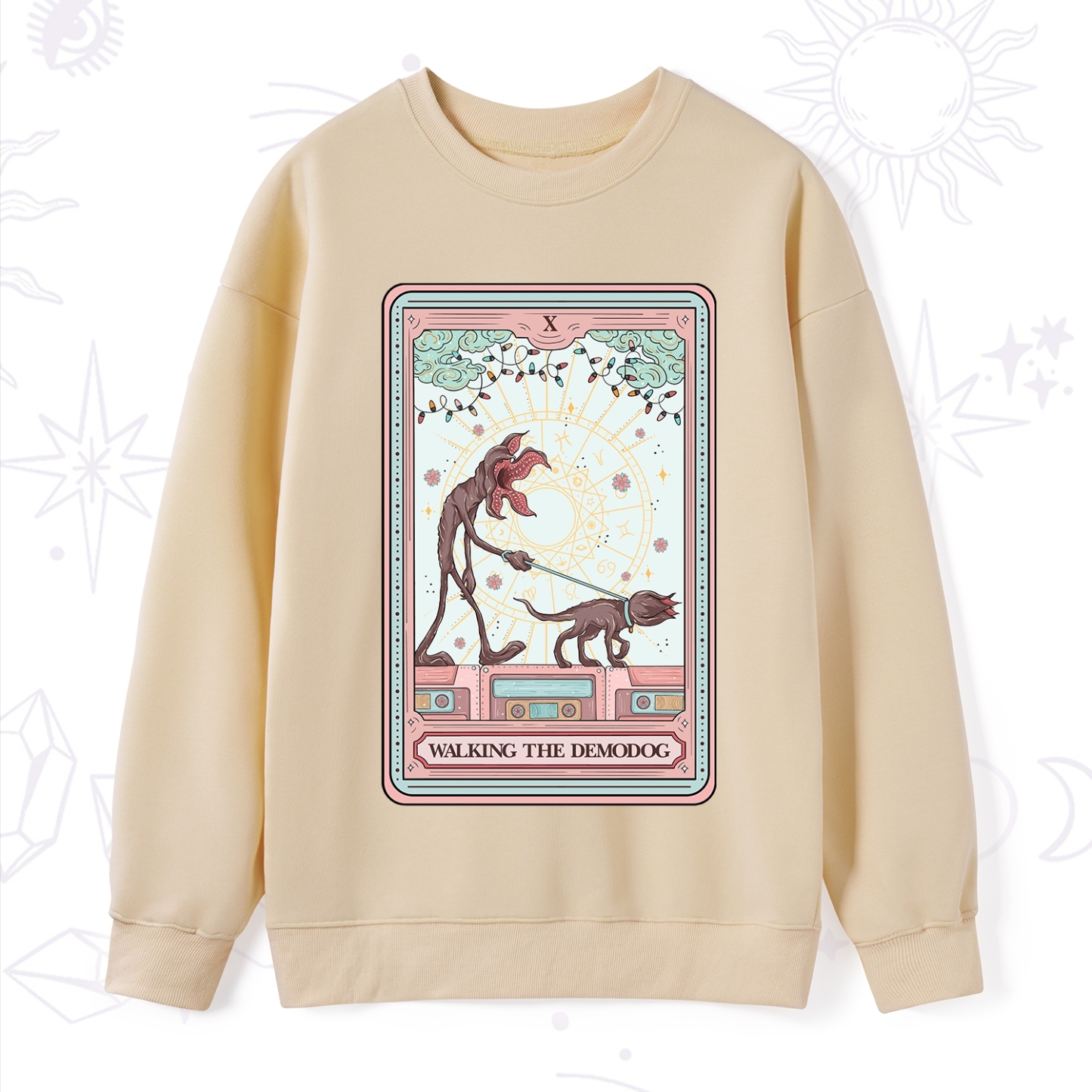 Purplehecate The Walker of Shadows Tarot Sweatshirt