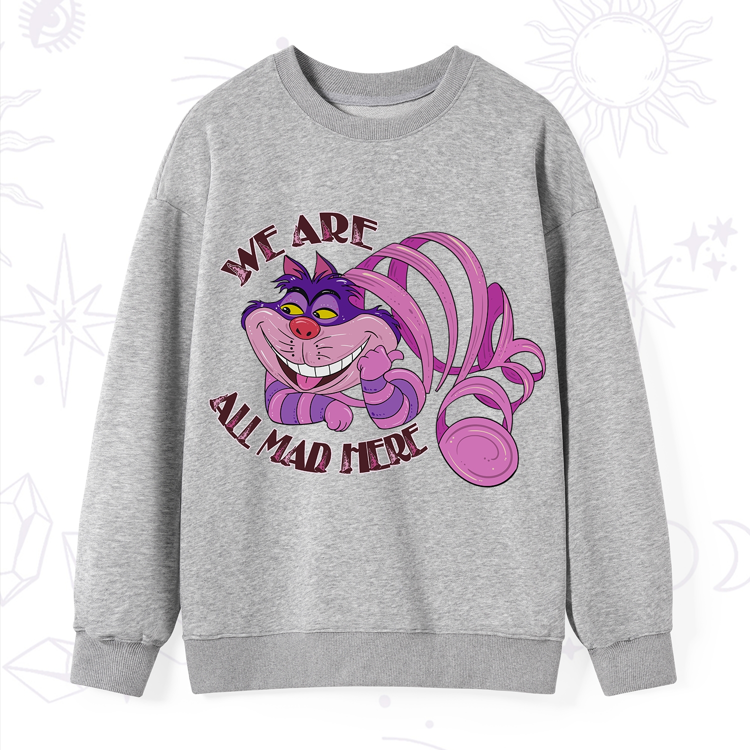 Purplehecate We're All Mad Here Sweatshirt