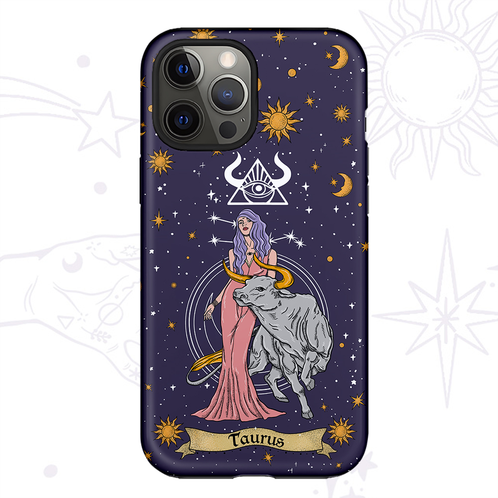 Purplehecate Taurus Zodiac Phone Case
