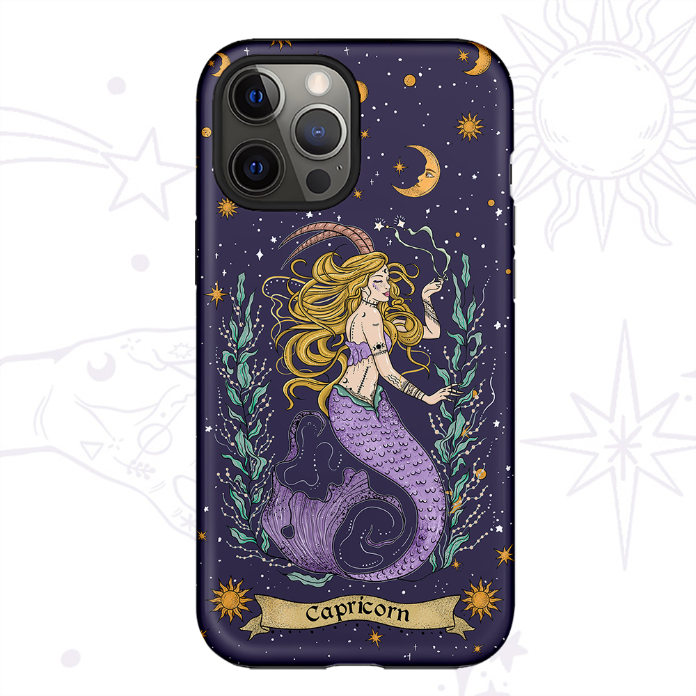 Purplehecate Capricorn Zodiac Phone Case