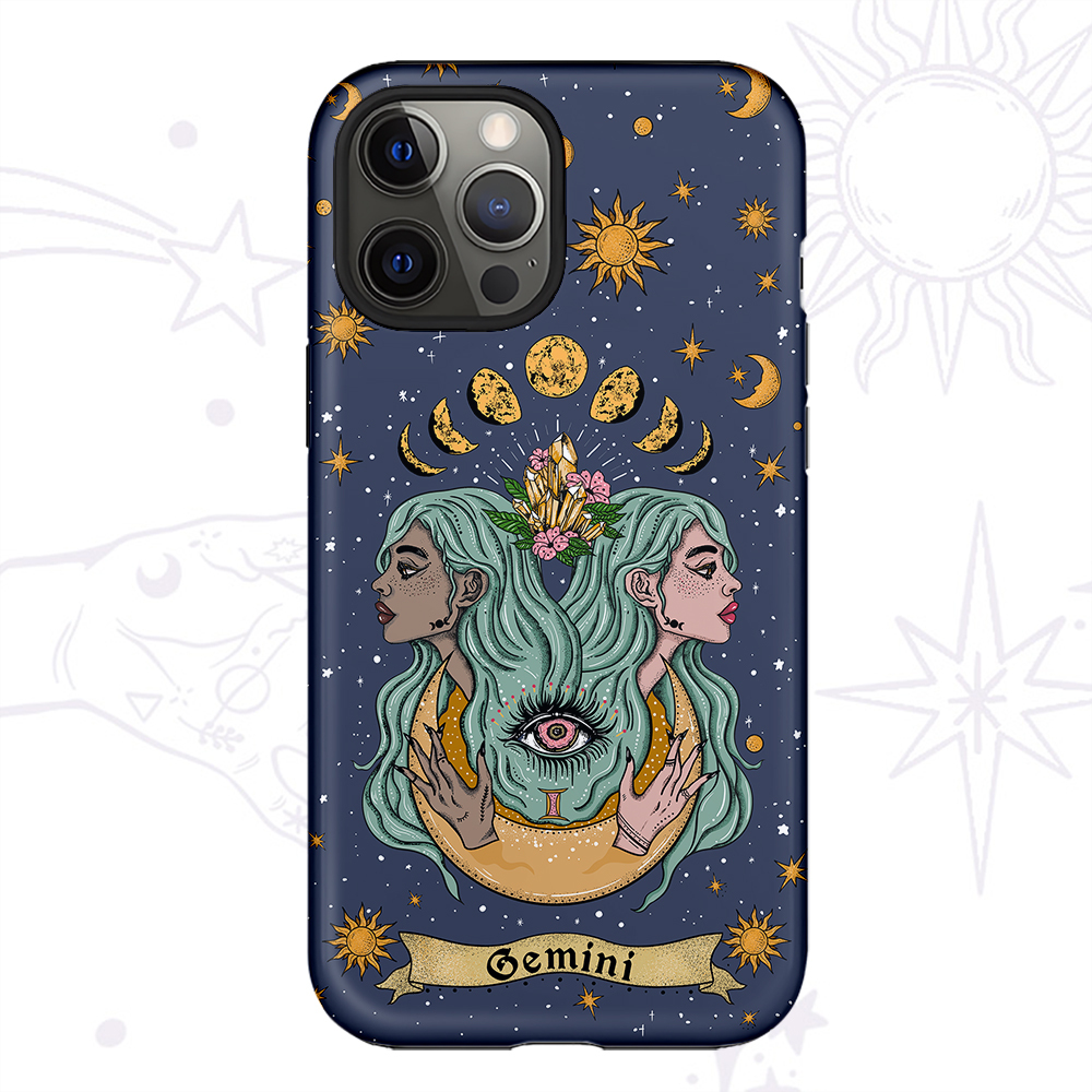 Purplehecate Gemini Zodiac Phone Case