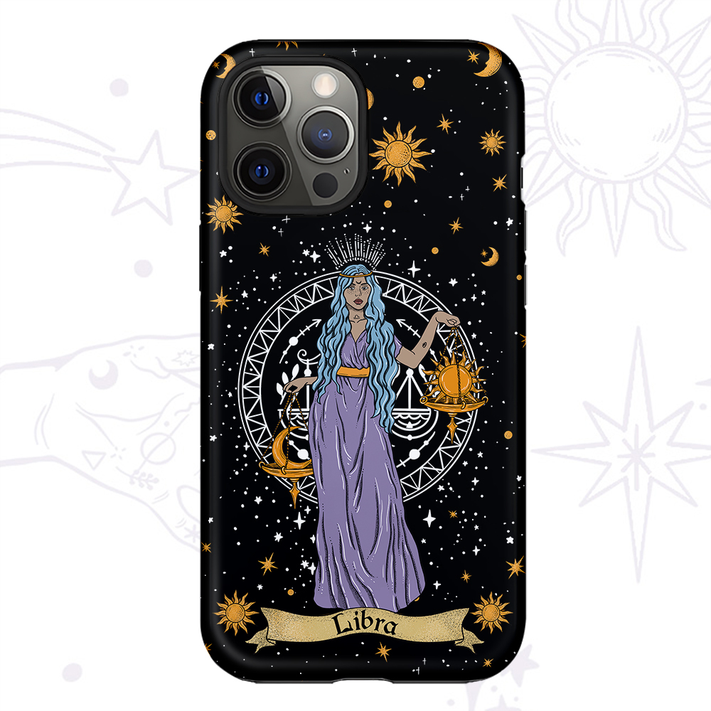 Purplehecate Libra Zodiac Phone Case