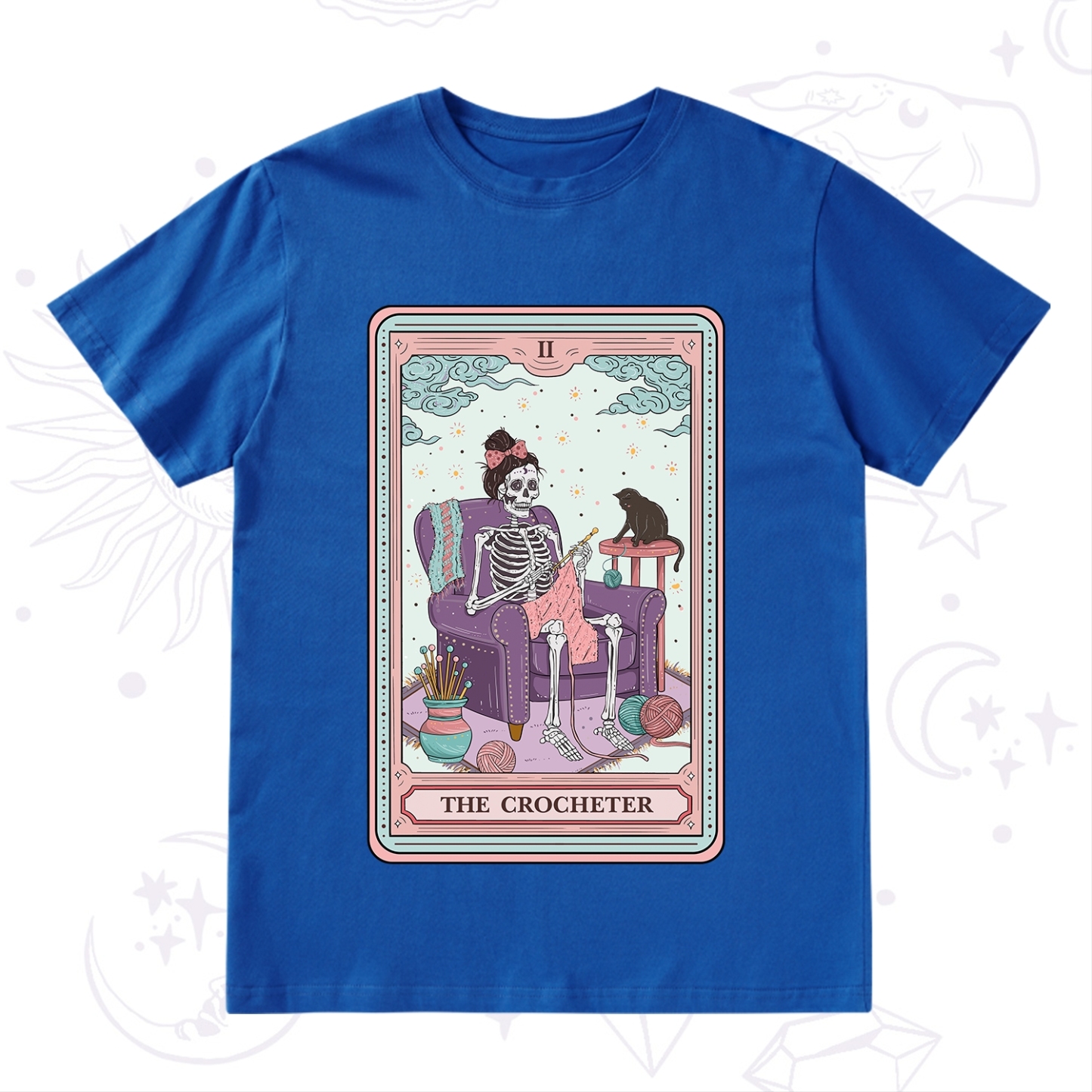 Purplehecate The Crocheter Tarot T-Shirt