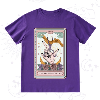 Purplehecate The Hair Magician Tarot T-Shirt