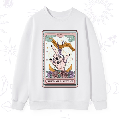 Purplehecate The Hair Magician Tarot Sweatshirt