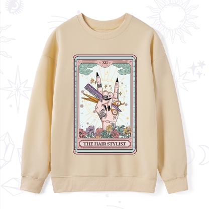 Purplehecate The Hair Stylist Tarot Sweatshirt