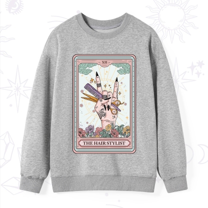 Purplehecate The Hair Stylist Tarot Sweatshirt