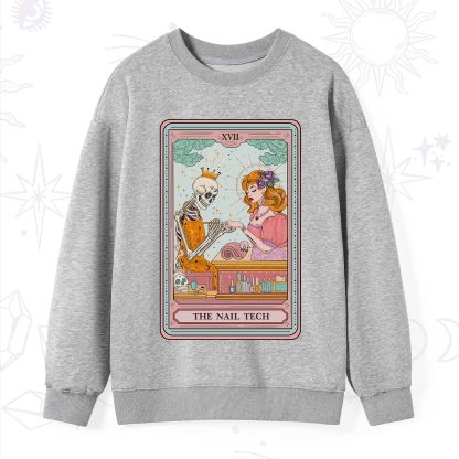 Purplehecate The Nail Tech Life Tarot Sweatshirt