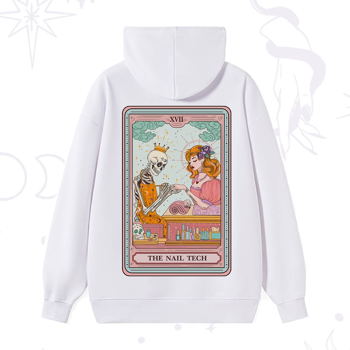 Purplehecate The Nail Tech Life Tarot Hoodie