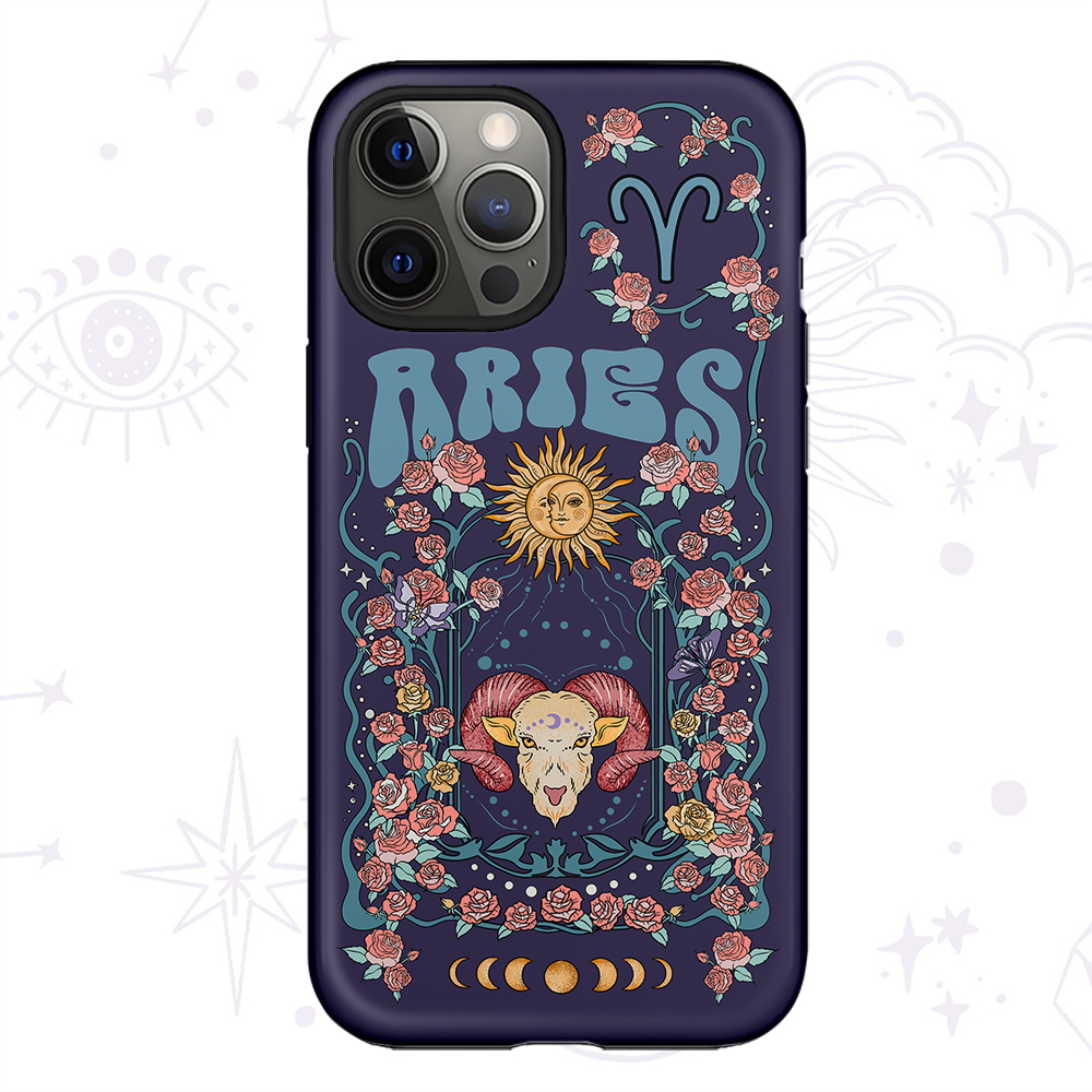 Purplehecate Aries Spirit Zodiac Phone Case