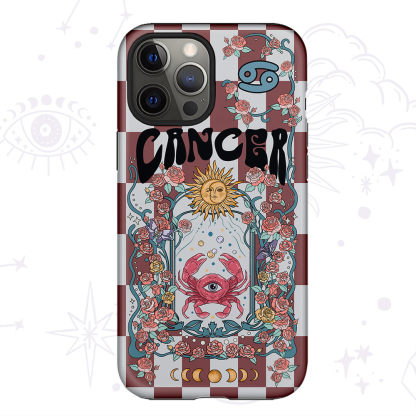 Purplehecate Cancer Spirit Zodiac Collage Phone Case