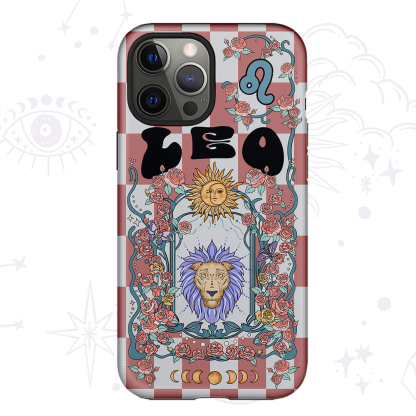 Purplehecate Leo Spirit Zodiac Collage Phone Case