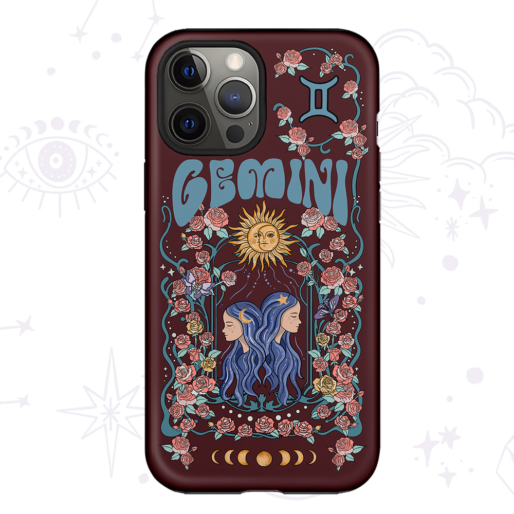 Purplehecate Gemini Spirit Zodiac Phone Case