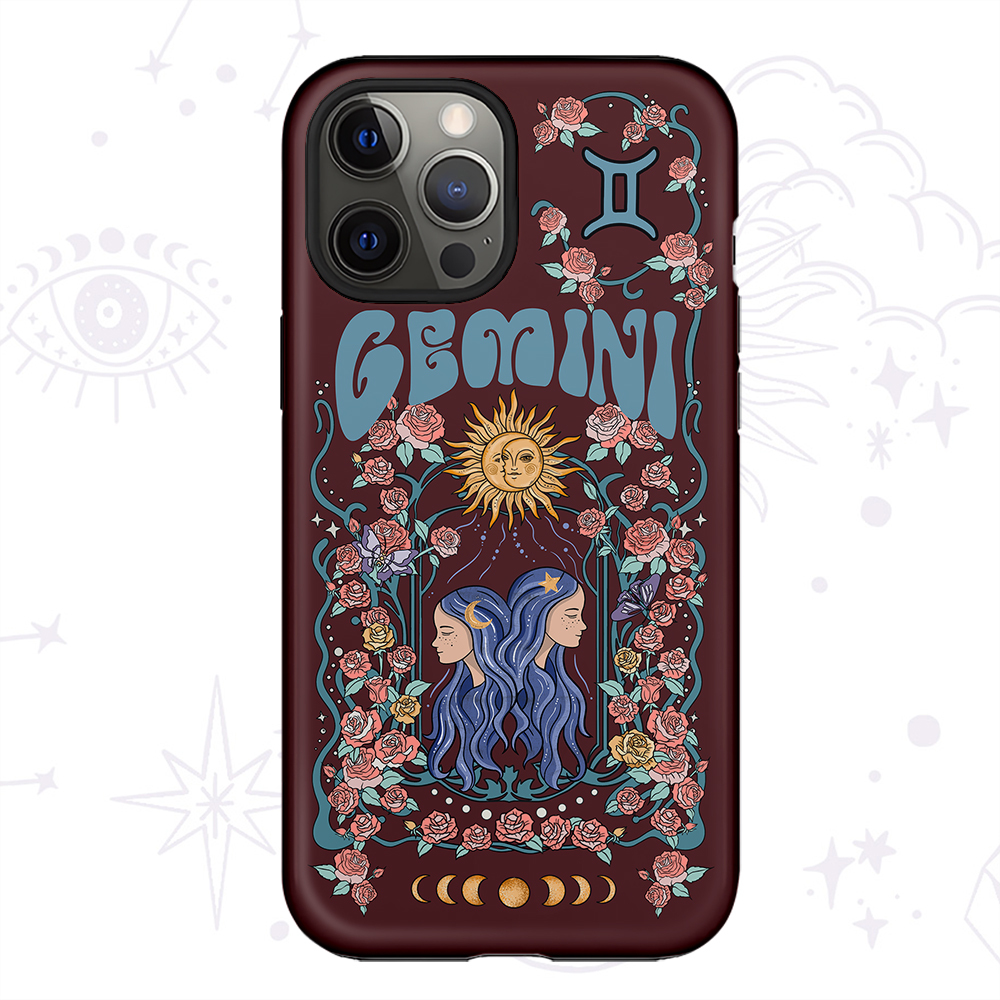 Purplehecate Gemini Spirit Zodiac Phone Case