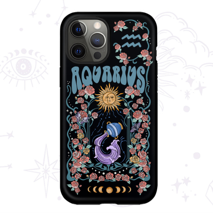 Purplehecate Aquarius Spirit Zodiac Phone Case