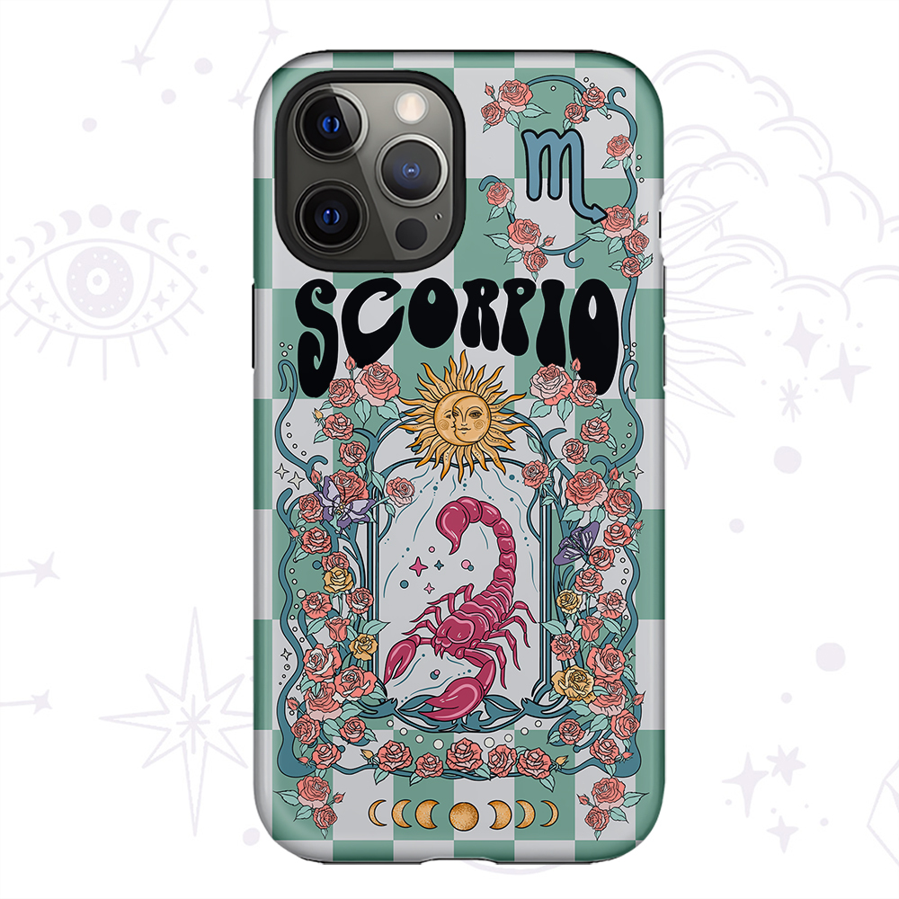 Purplehecate Scorpio Spirit Zodiac Collage Phone Case