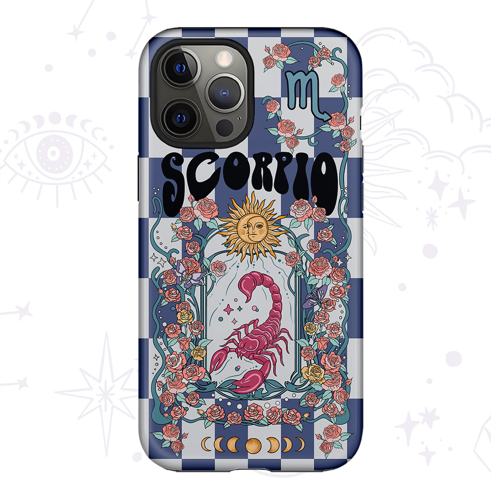 Purplehecate Scorpio Spirit Zodiac Collage Phone Case