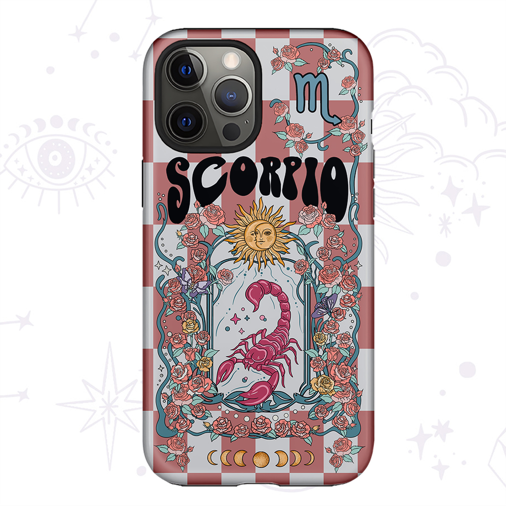 Purplehecate Scorpio Spirit Zodiac Collage Phone Case