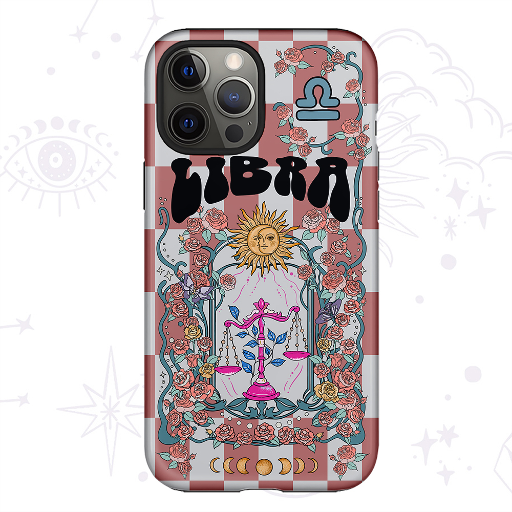 Purplehecate Libra Spirit Zodiac Collage Phone Case