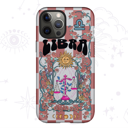 Purplehecate Libra Spirit Zodiac Collage Phone Case