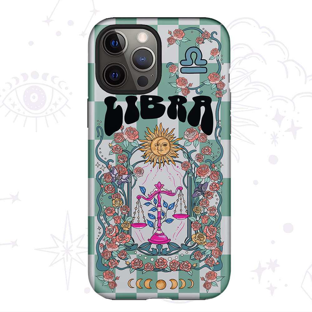 Purplehecate Libra Spirit Zodiac Collage Phone Case
