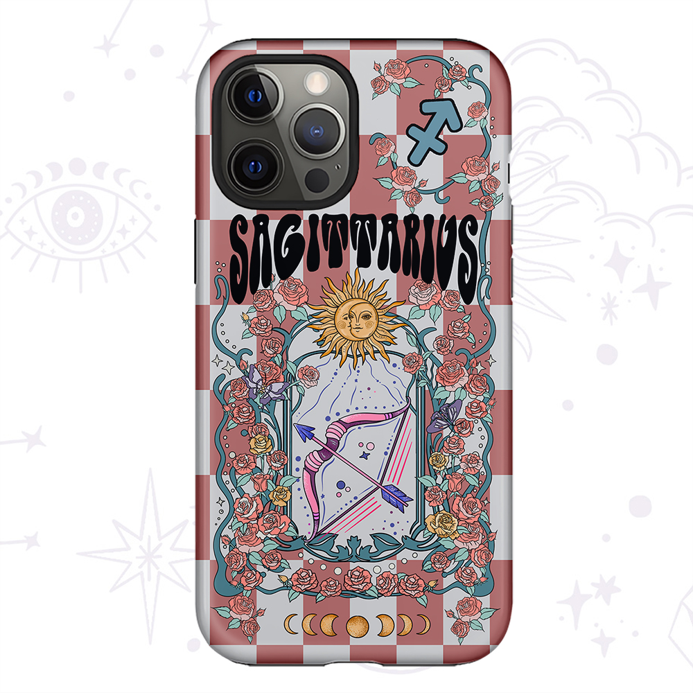 Purplehecate Sagittarius Spirit Zodiac Collage Phone Case