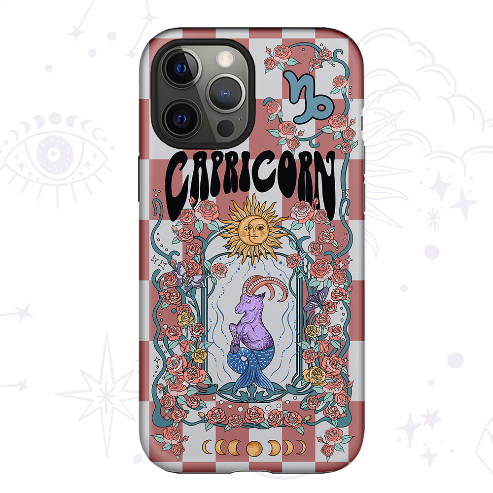 Purplehecate Capricorn Spirit Zodiac Collage Phone Case