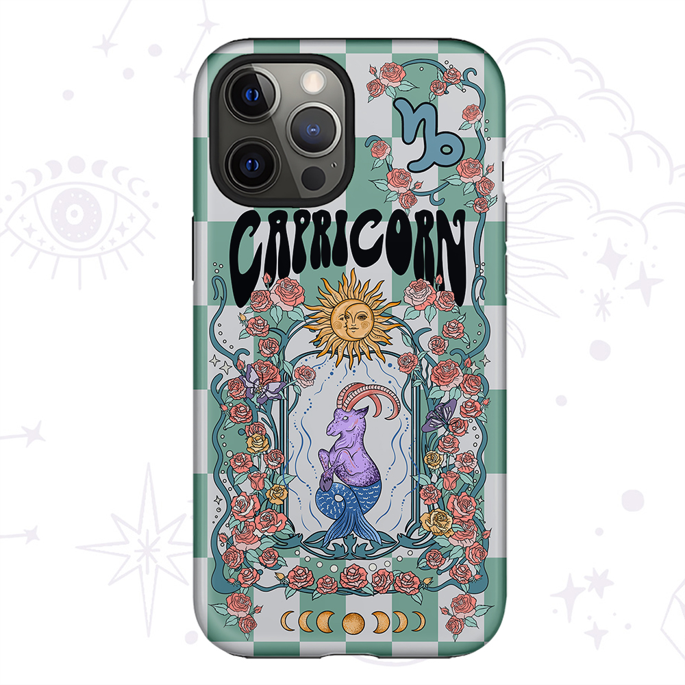 Purplehecate Capricorn Spirit Zodiac Collage Phone Case