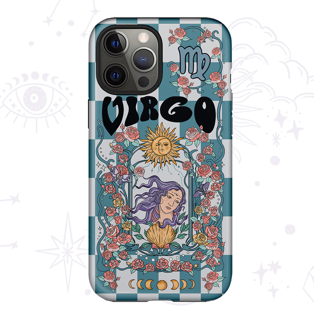 Purplehecate Virgo Spirit Zodiac Collage Phone Case