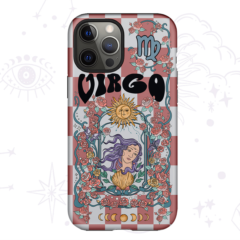 Purplehecate Virgo Spirit Zodiac Collage Phone Case
