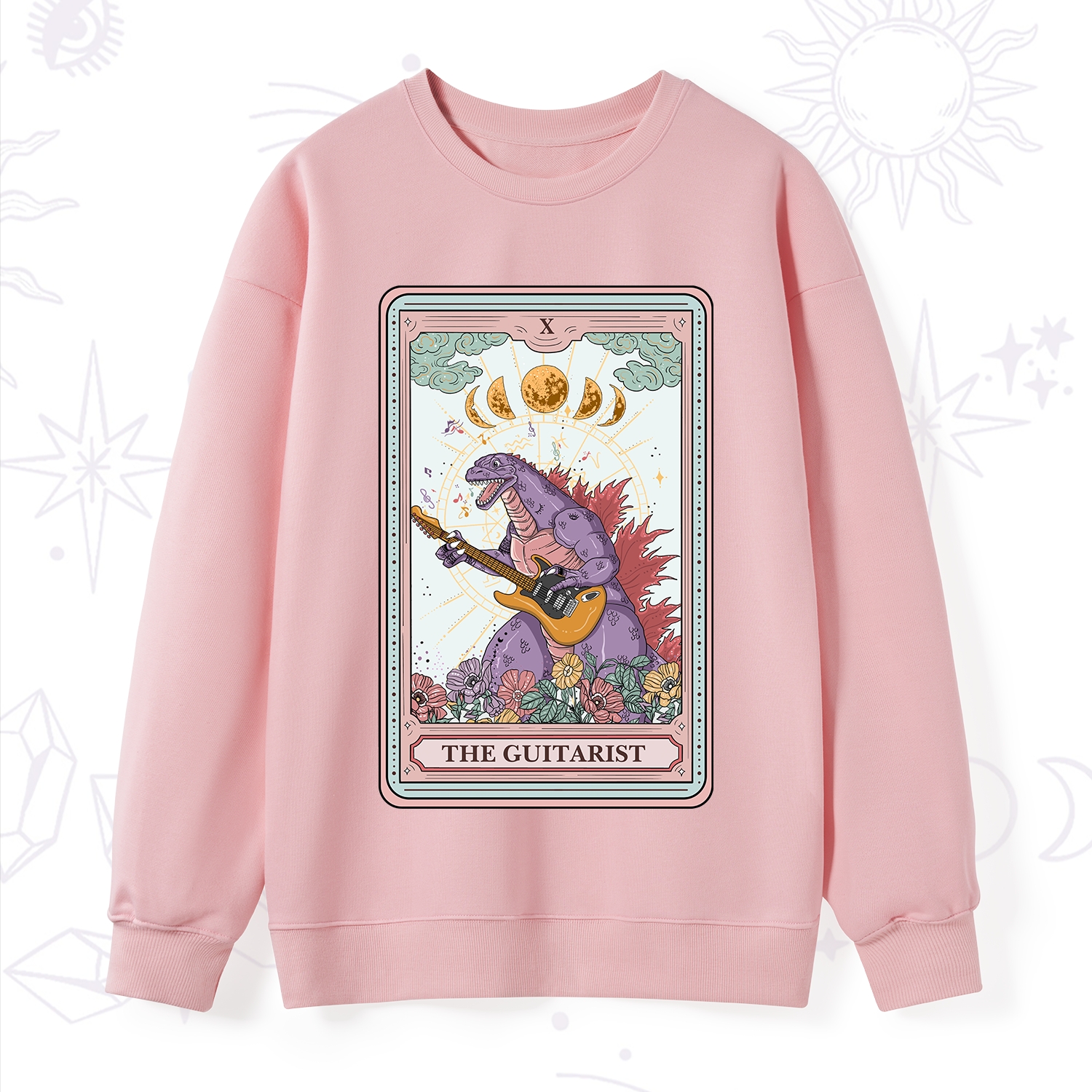 Purplehecate The Guitarist Tarot Sweatshirt