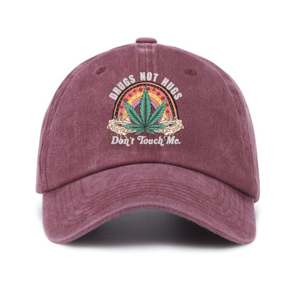Purplehecate Drugs Not Hugs Baseball Cap