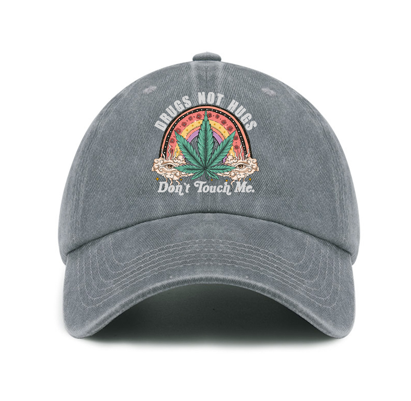 Purplehecate Drugs Not Hugs Baseball Cap