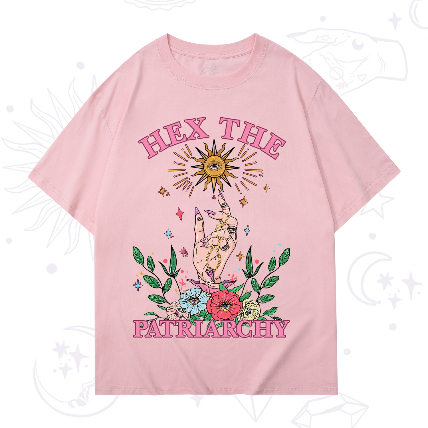 Purplehecate Hex The Patriarchy Witchy T-Shirt