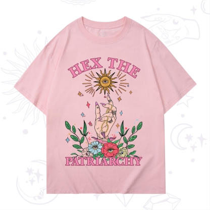 Purplehecate Hex The Patriarchy Witchy T-Shirt