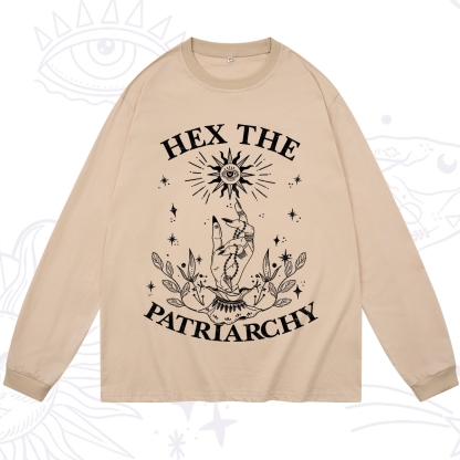 Purplehecate Smash The Patriarchy Long Sleeve T-Shirt