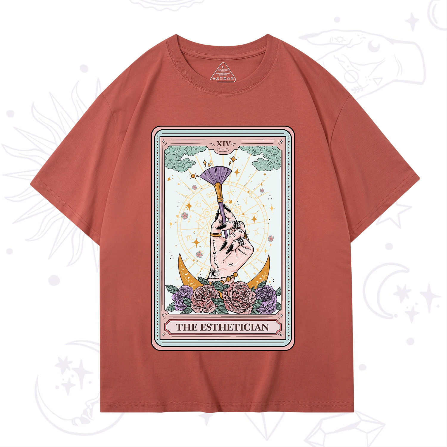 Purplehecate The Esthetician Tarot Card T-Shirt