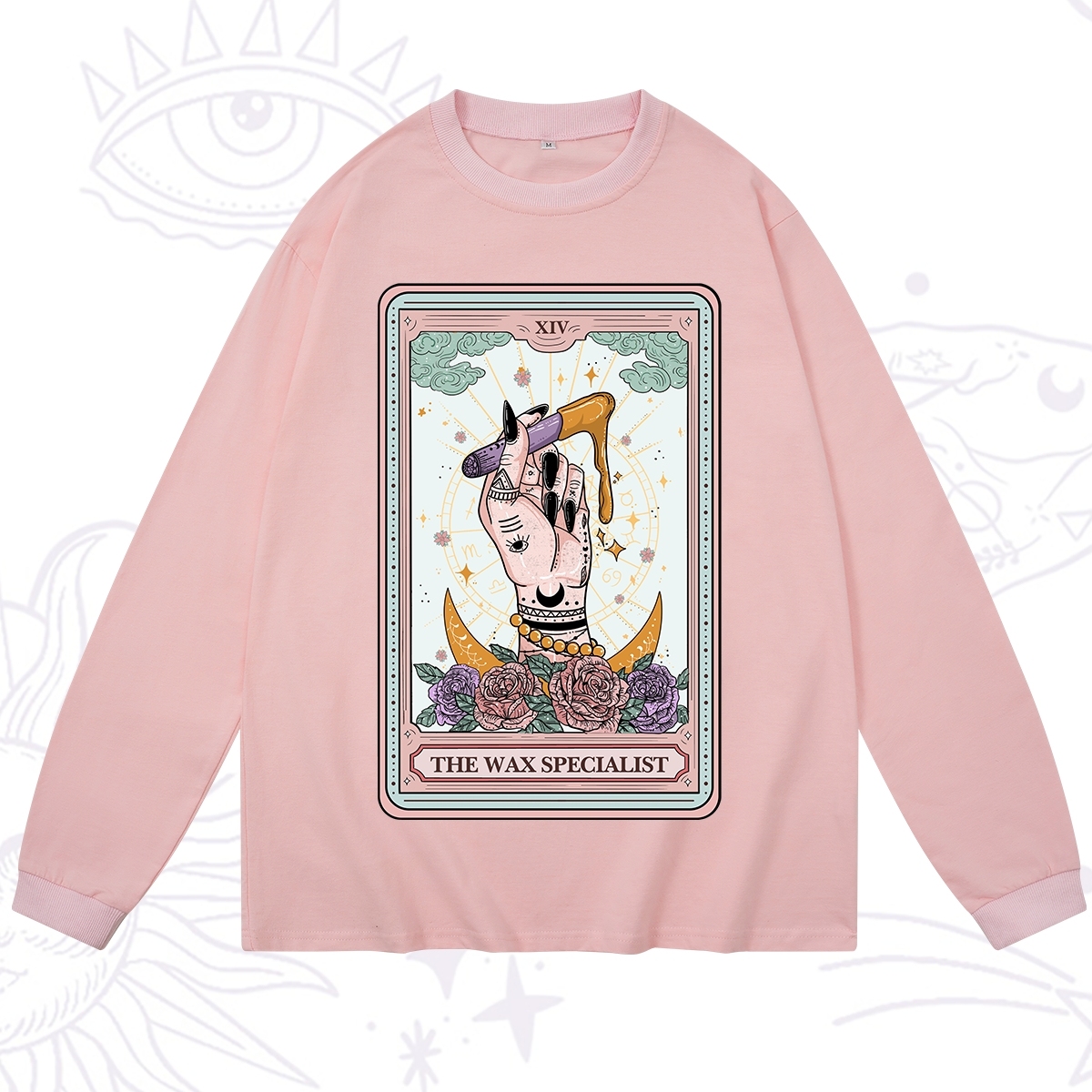Purplehecate The Wax Specialist Tarot Card Long Sleeve T-Shirt