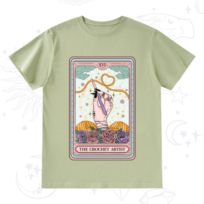 Purplehecate The Crochet Artist Tarot Card T-Shirt