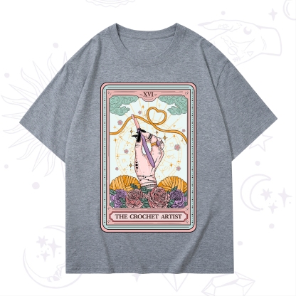 Purplehecate The Crochet Artist Tarot Card T-Shirt