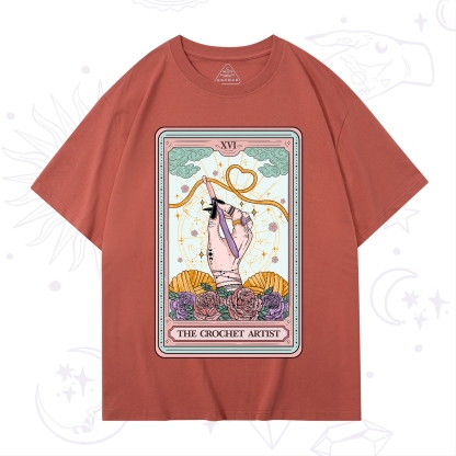 Purplehecate The Crochet Artist Tarot Card T-Shirt