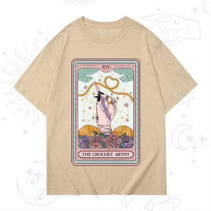 Purplehecate The Crochet Artist Tarot Card T-Shirt